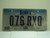 IOWA License Plate 076 RXQ