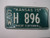 1975 KANSAS Wheat Centennial License Plate SW H 896