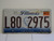2013 ILLINOIS Land of Lincoln License Plate L80 2975
