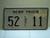 NEBRASKA Truck Local License Plate 52 LOCL 11 1