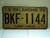 1975 OKLAHOMA Farm Truck License Plate BKF 1144