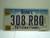 2007 IOWA License Plate 308 RBQ