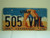 UTAH Centennial 1896 1996 License Plate 505 VWL