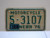 1976 NEBRASKA Motorcycle License Plate 5 3107 January