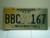 2003 MISSISSIPPI Magnolia License Plate BBC 167
