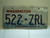 Washington Evergreen State License Plate 522 ZRL