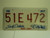 1987 SOUTH DAKOTA Centennial 1889 1989 License Plate 51E 472 1
