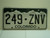 COLORADO License Plate 249 ZNV