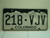 COLORADO License Plate 218 VJV