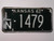 1962 KANSAS License Plate LN 1479