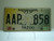 2003 MISSISSIPPI Magnolia License Plate AAP 858