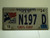 2011 MISSISSIPPI 100% DAV License Plate N197 D
