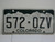 COLORADO License Plate 572 OZV