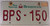 1997 Jul New Brunswick License Plate BPS 150
