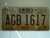 1999 OHIO Heart of it all License Plate AGB 1617
