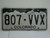 COLORADO License Plate 807 VVX