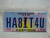 Mississippi Harrison Vanity HA8IT4U License Plate