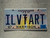 2011 MISSISSIPI Vanity License Plate ILVTART