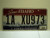 2011 IDAHO Scenic Famous Potatoes License Plate 1A XU973