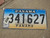 1999 PANAMA License Plate with Sticker 341627