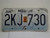 2014 MISSOURI Blue Bird License Plate 2KJ 730