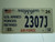 2012 MISSISSIPPI US AIR FORCE Retired License Plate 2307J