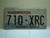Washington Evergreen State License Plate 710 XRC
