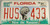 2001 Florida Save the Manatee License Plate HUS433