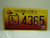 NEBRASKA Handicapped License Plate 4365