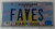2011 Nov Mississippi Vanity License Plate FAYES