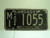 1969 KANSAS Truck 8M regular License Plate MI 1055