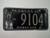 1966 KANSAS Midway USA License Plate WY 9104