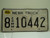 2003 NEBRASKA Commercial Truck License Plate 8 10442