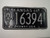 1966 KANSAS Midway USA License Plate WY 16394