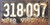1950 Virginia 318-097 License Plate