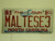 2012 NORTH CARLOLINA First in Flight License Plate MALTESE3
