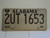 1994 ALABAMA Heart of Dixie License Plate 2UT1653