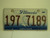 ILLINOIS Land of Lincoln License Plate 197 7819