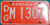 1974 DG M 1307 Kansas License Plate