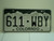COLORADO License Plate 611 WBY