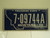 2010 MONTANA Treasure State License Plate 7 09744A