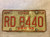 1995 Dec APP TLR Iowa RD 8440 License Plate