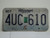2013 MISSOURI Blue Bird License Plate 4UC 610
