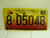 2004 NEBRASKA License Plate 8 D5048