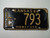 1968 KANSAS Midway USA License Plate LC 793