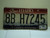 2008 IDAHO Famous Potatoes License Plate 8B H7245