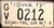 1973 Iowa GV Semi-Trailer License Plate