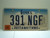 2006 IOWA License Plate 391 NGF