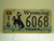2000 Wyoming Truck License Plate 16 6068