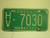 1970 KANSAS Midway USA License Plate RL 16823